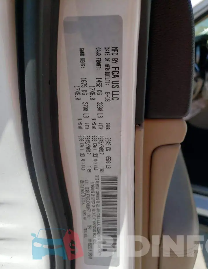 1C4RJEAG3JC480077 Photo# 14