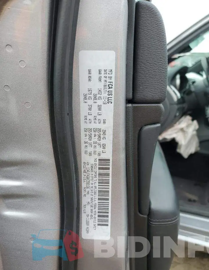 1C4RJFAG6KC592136 Photo# 13