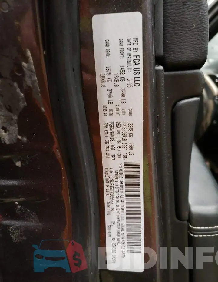 1C4RJFBG7FC865556 Photo# 13