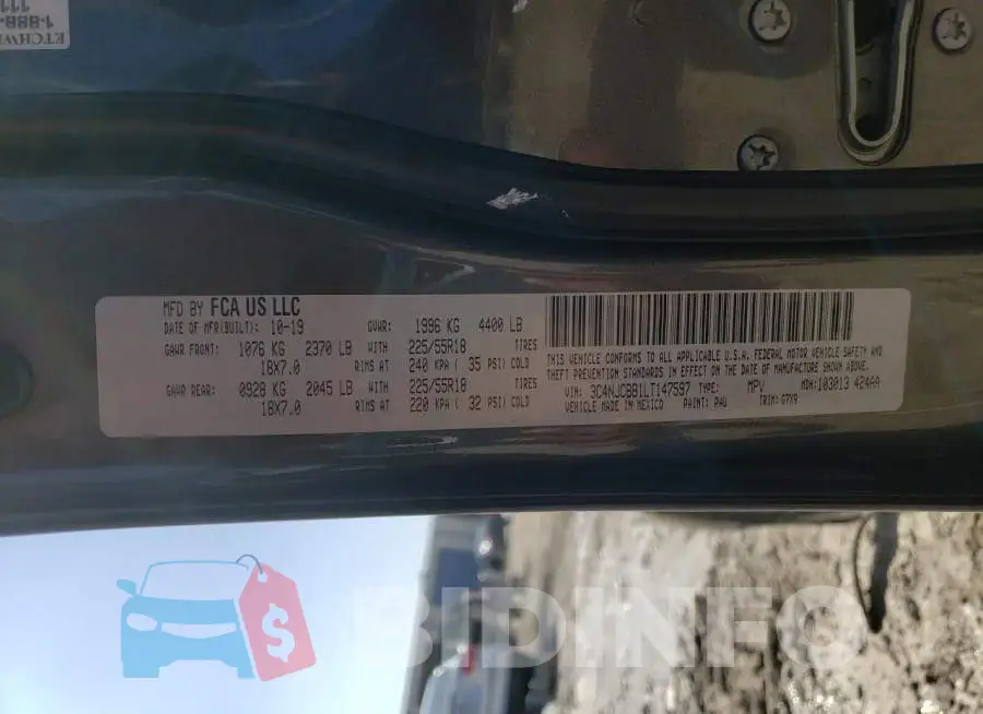 3C4NJCBB1LT147597 Photo# 14