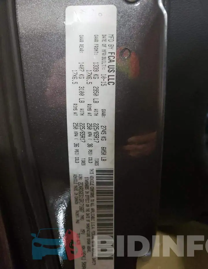 2C4RDGEG1GR171687 Photo# 13