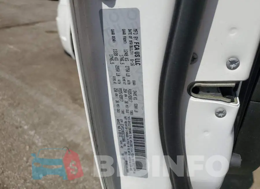 3C4PDCAB3GT223666 Photo# 13