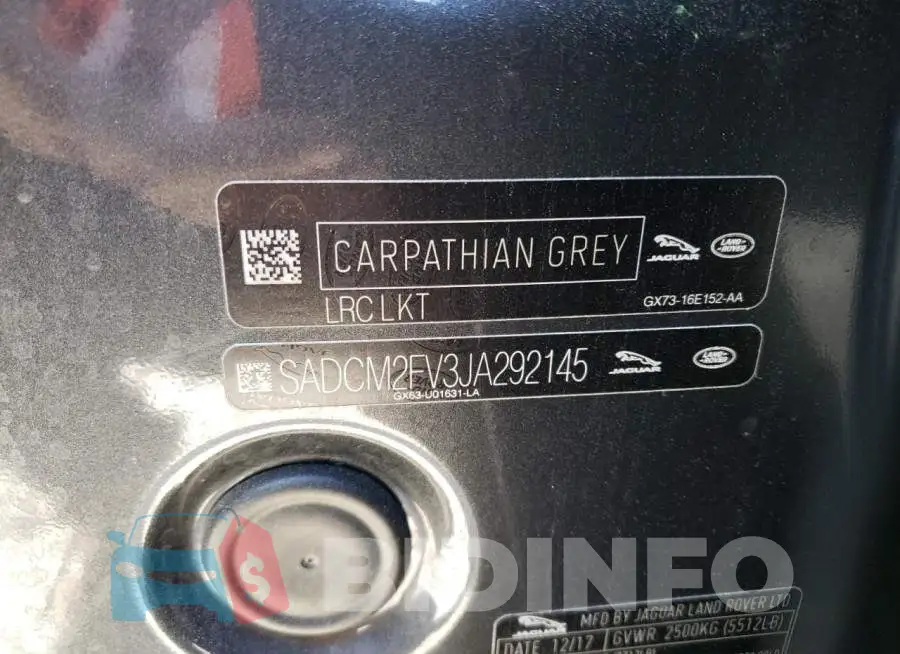 SADCM2FV3JA292145 Photo# 13