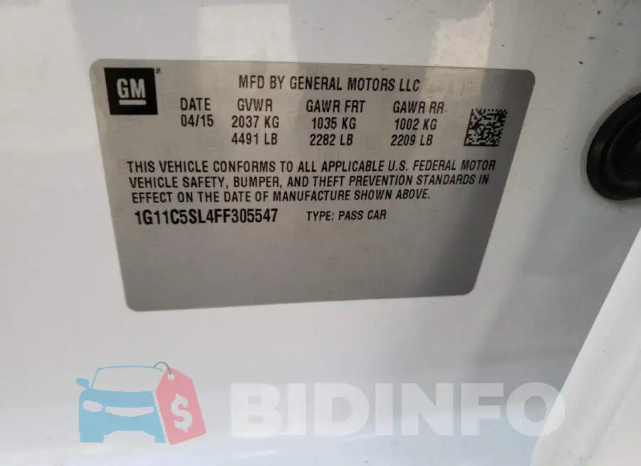 1G11C5SL4FF305547 Photo# 13