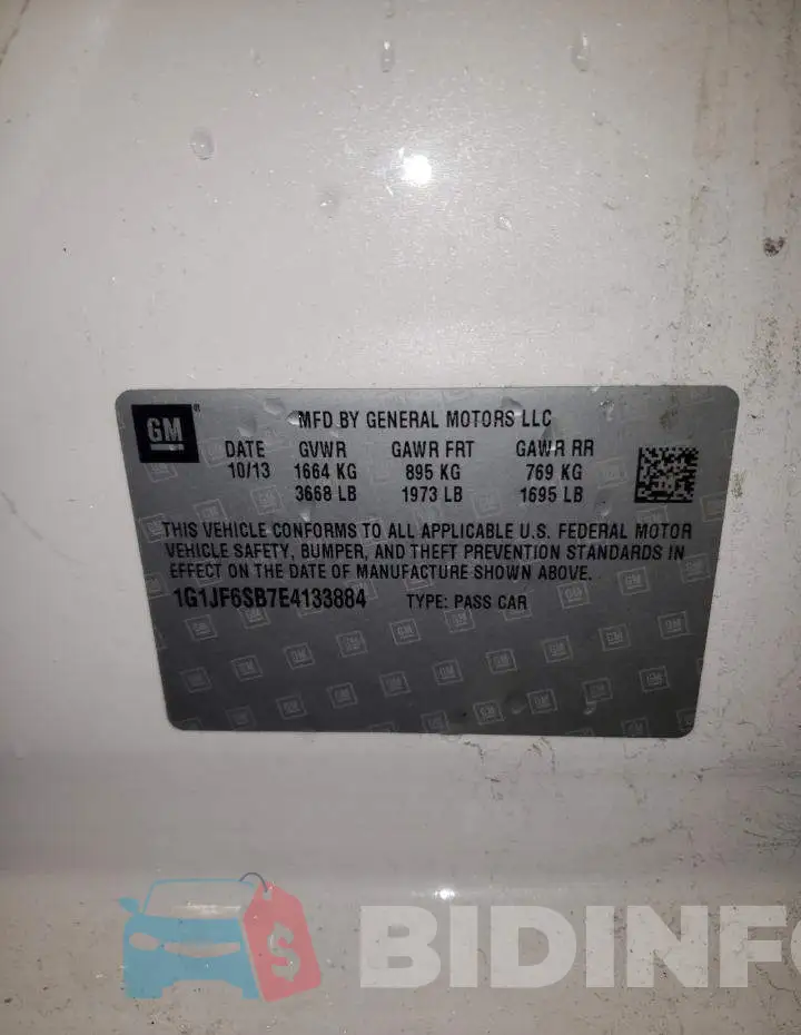 1G1JF6SB7E4133884 Photo# 13