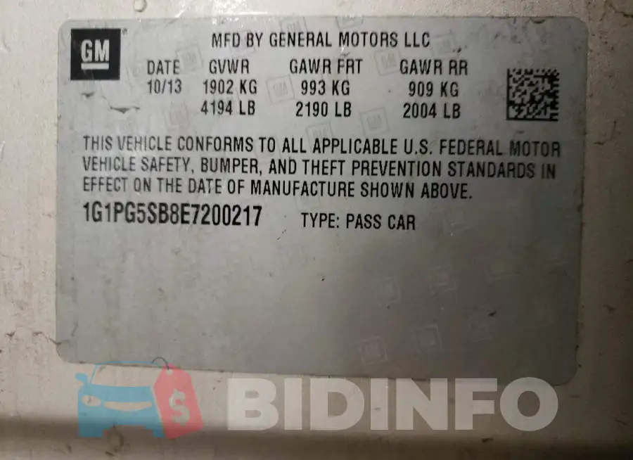1G1PG5SB8E7200217 Photo# 12