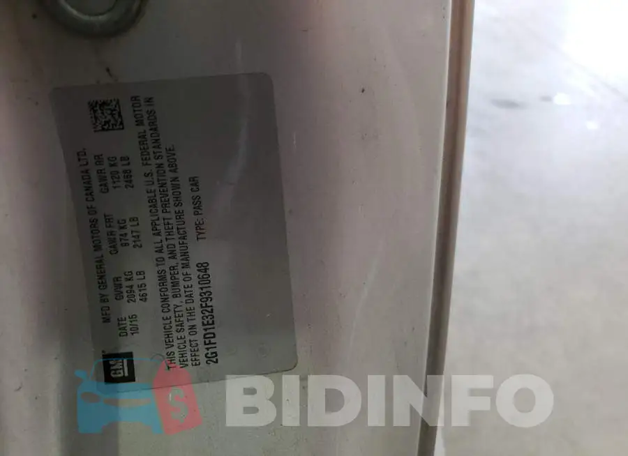 2G1FD1E32F9310648 Photo# 12