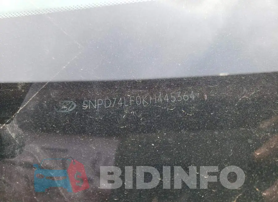 5NPD74LF0KH445364 Photo# 13