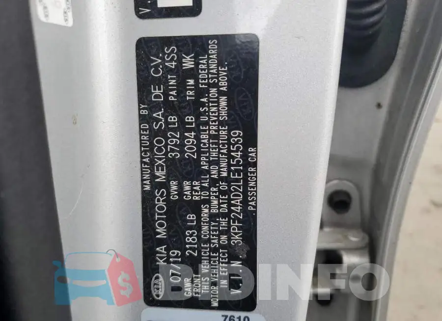 3KPF24AD2LE154539 Photo# 12