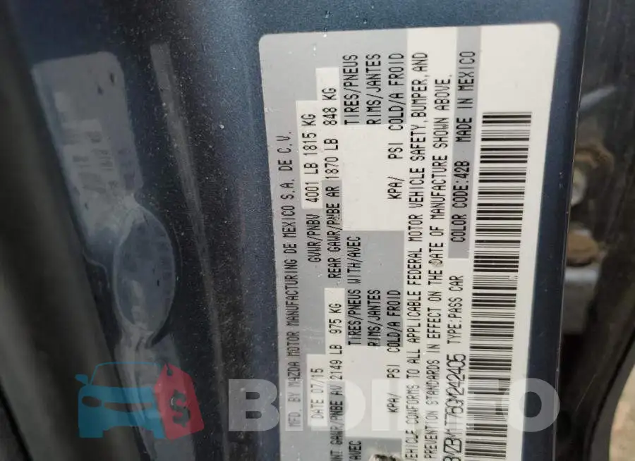 3MZBM1T76GM242405 Photo# 10