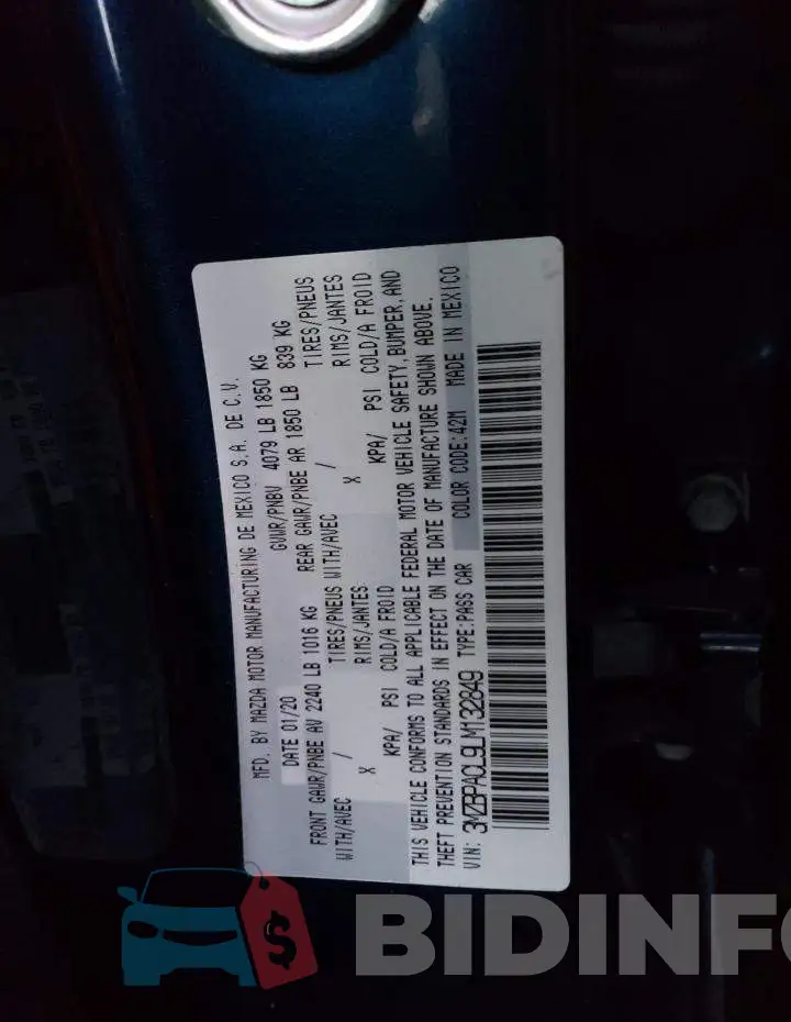 3MZBPACL9LM132849 Photo# 12