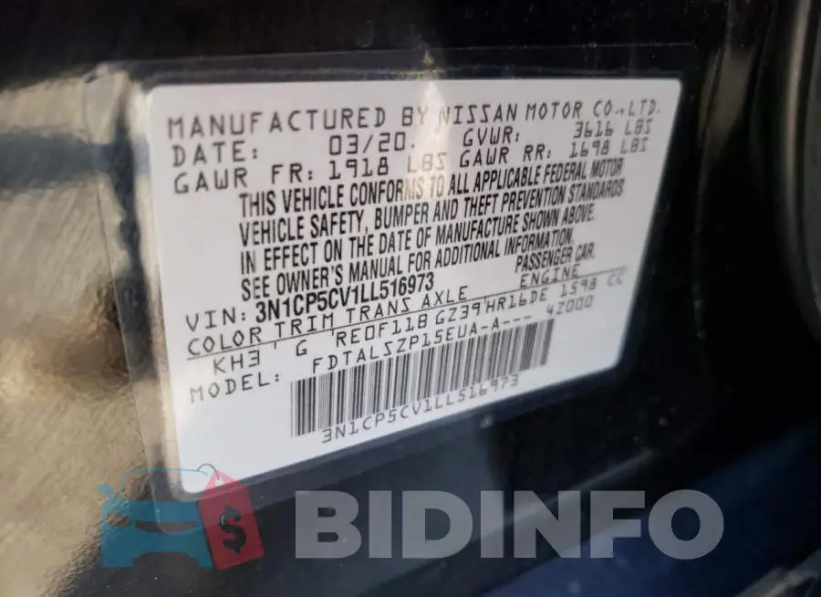 3N1CP5CV1LL516973 Photo# 12