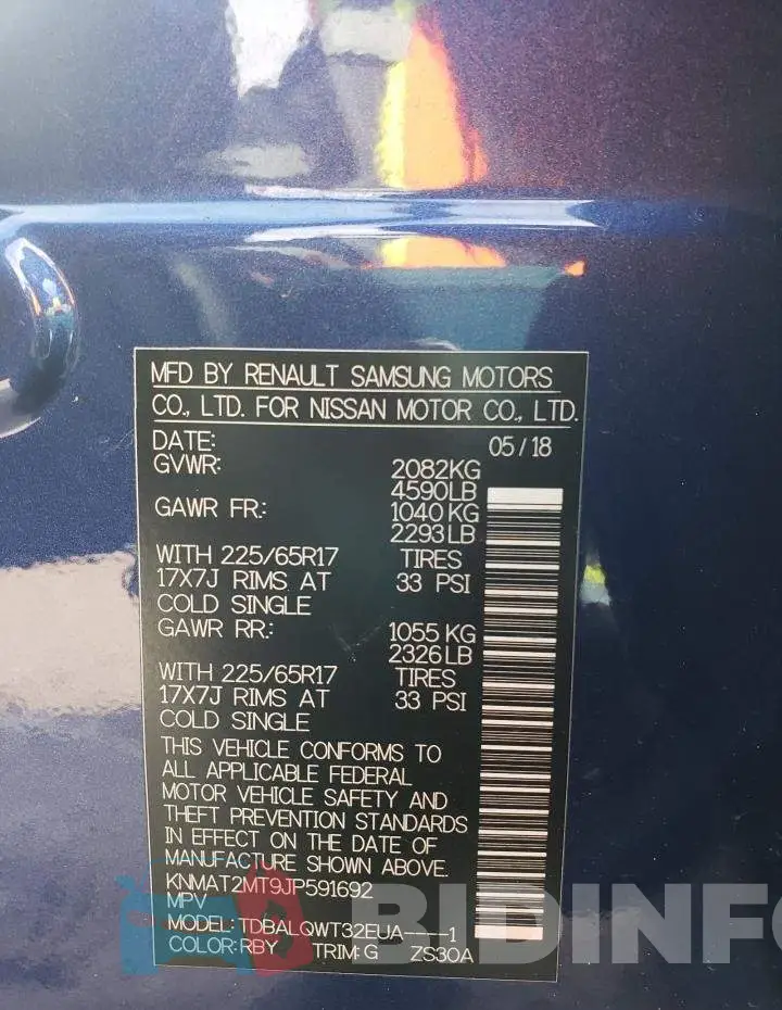 KNMAT2MT9JP591692 Photo# 13