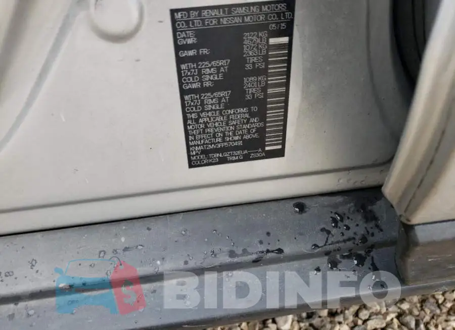KNMAT2MV3FP570491 Photo# 13