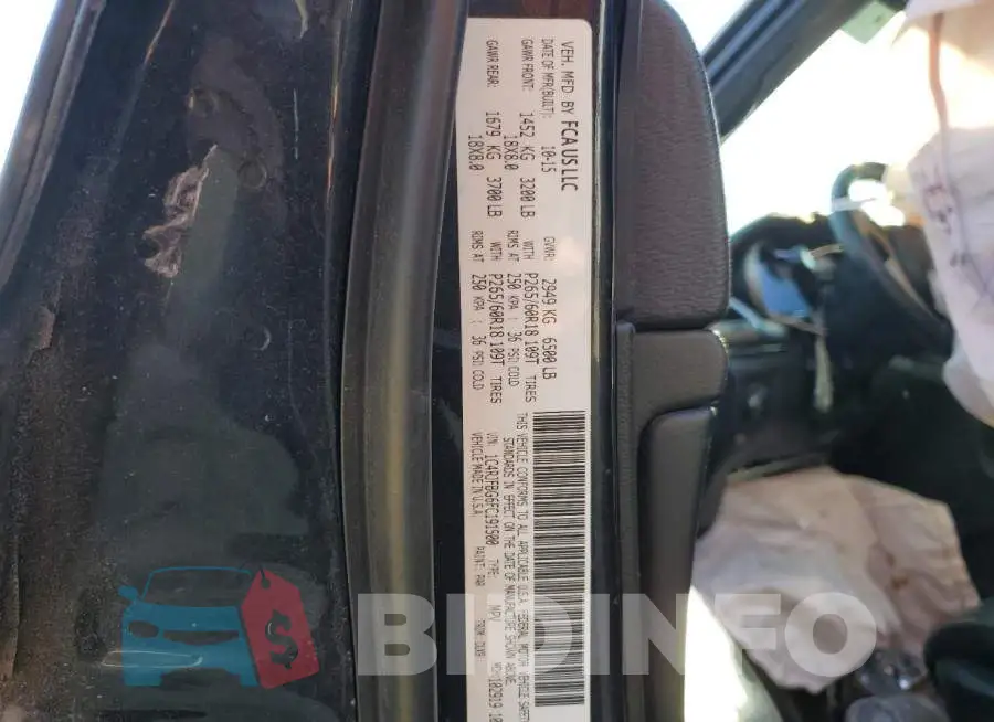 1C4RJFBG6FC191500 Photo# 14