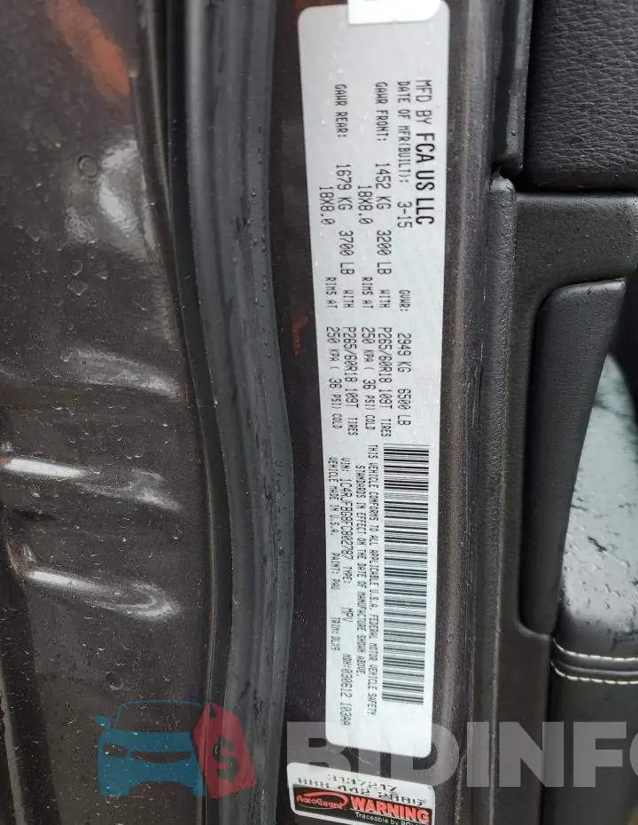 1C4RJFBG8FC802787 Photo# 13