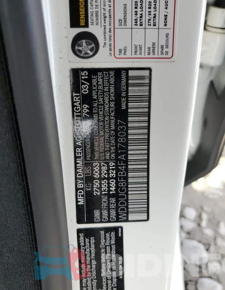 WDDUG8FB4FA178037 Photo# 12