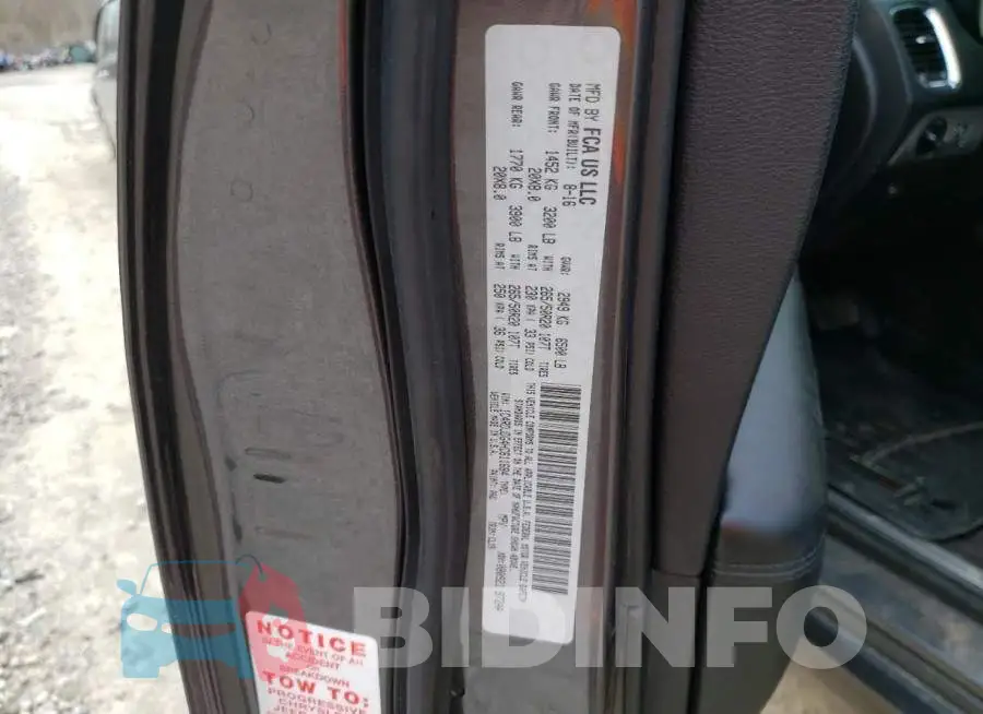 1C4RDJDG4HC611684 Photo# 13