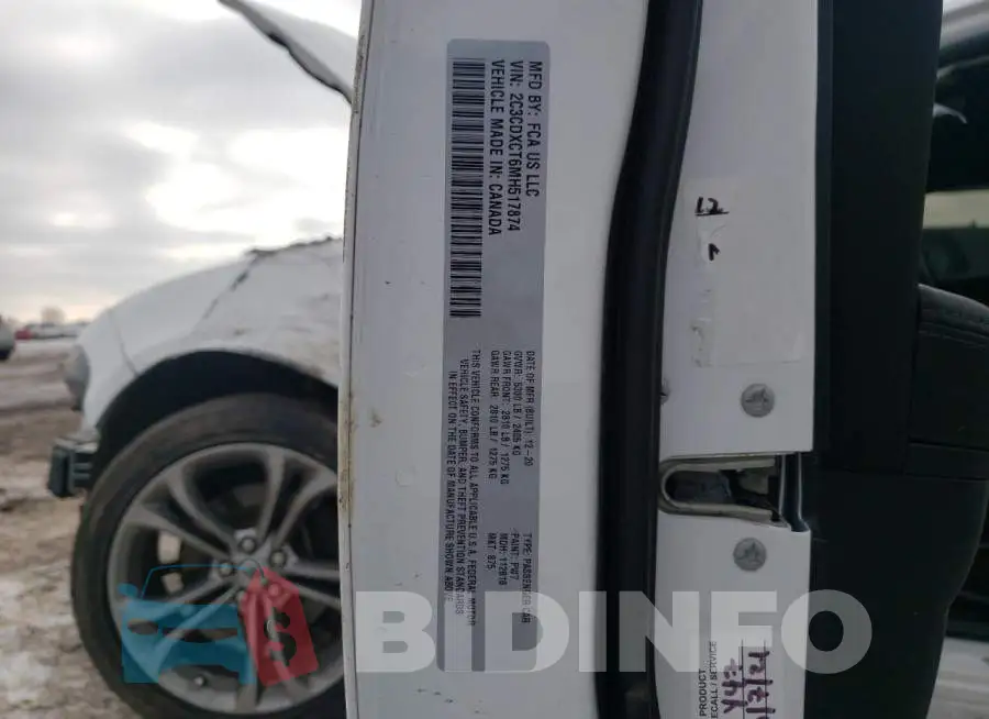 2C3CDXCT6MH517874 Photo# 13