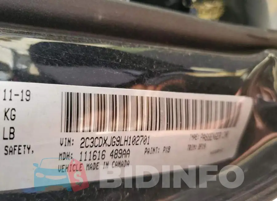 2C3CDXJG9LH102701 Photo# 10