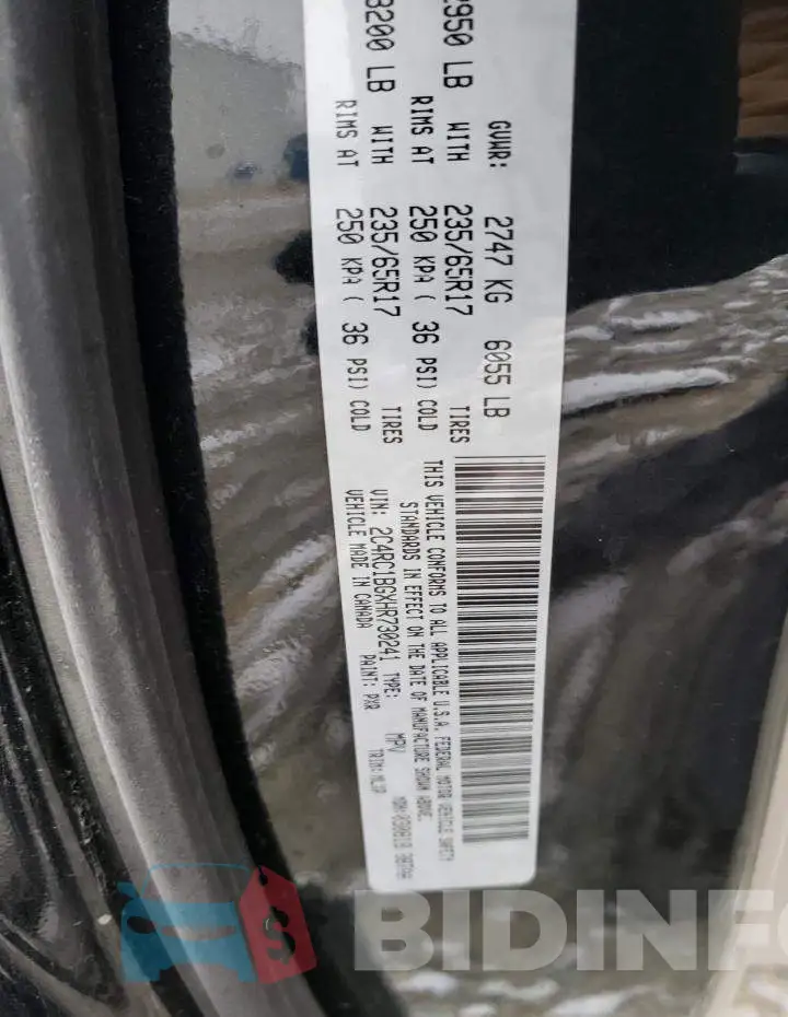 2C4RC1BGXHR730241 Photo# 13