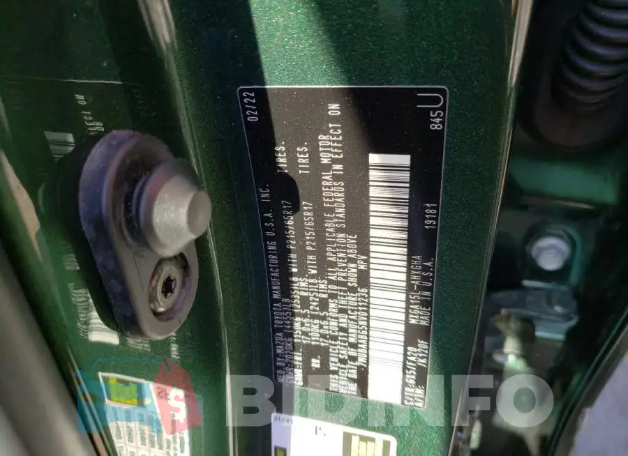 7MUBAABG5NV011236 Photo# 12