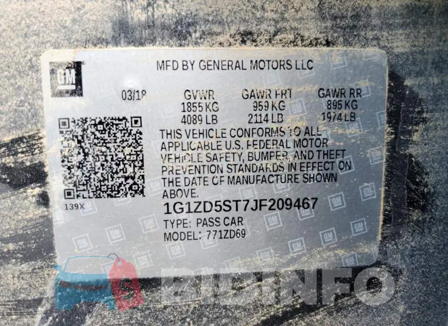 1G1ZD5ST7JF209467 Photo# 10