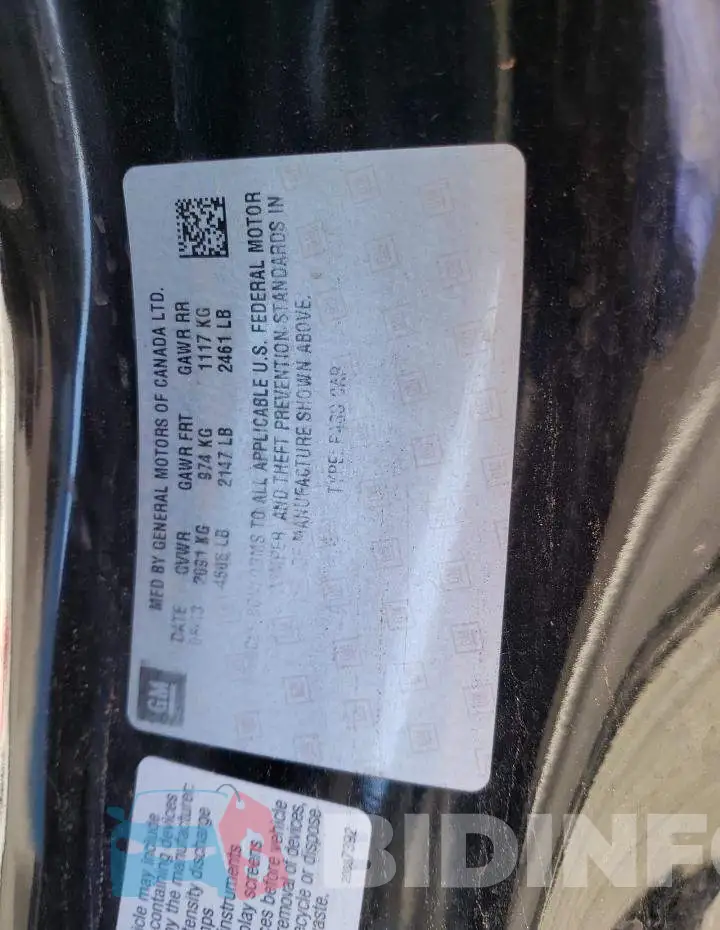 2G1FB1E33E9149974 Photo# 12