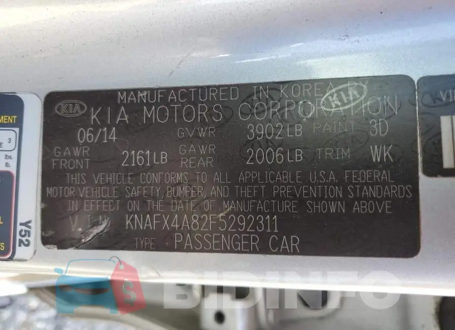 KNAFX4A82F5292311 Photo# 12
