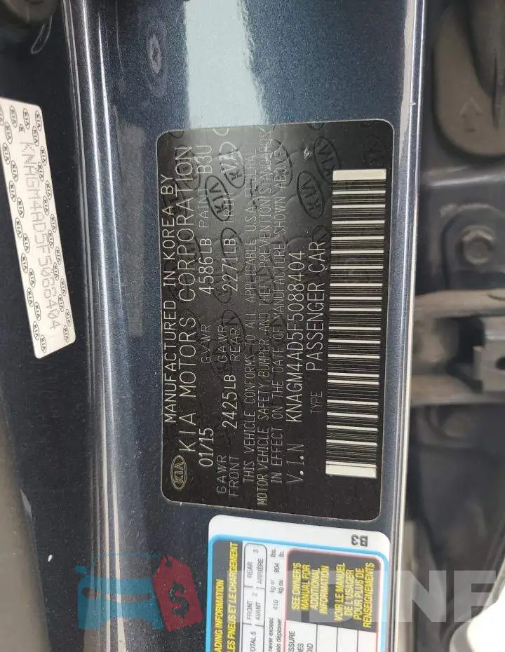KNAGM4AD5F5088404 Photo# 13