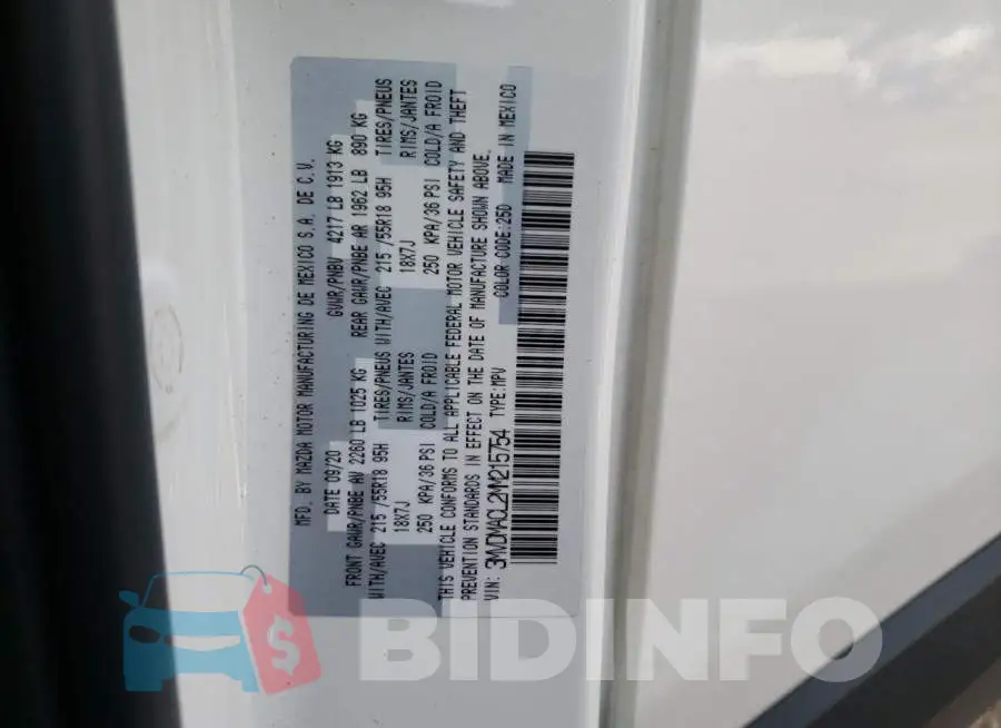 3MVDMACL2MM215754 Photo# 10