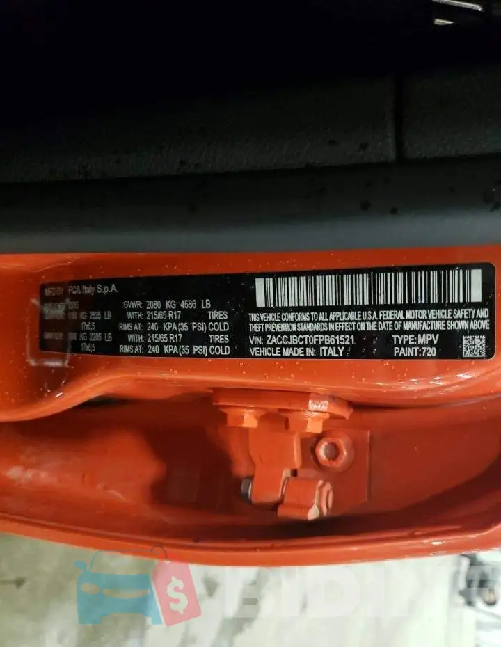ZACCJBCT0FPB61521 Photo# 13