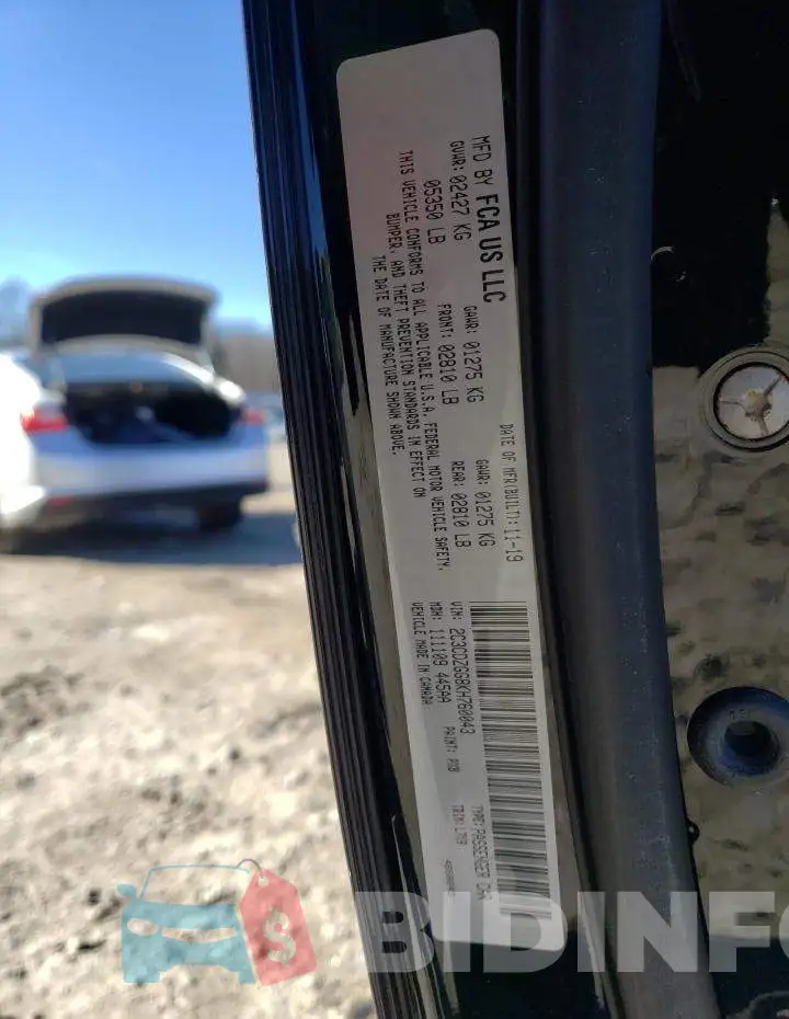 2C3CDZGG8KH760043 Photo# 12