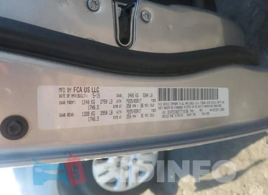 3C4PDCAB2FT719198 Photo# 14