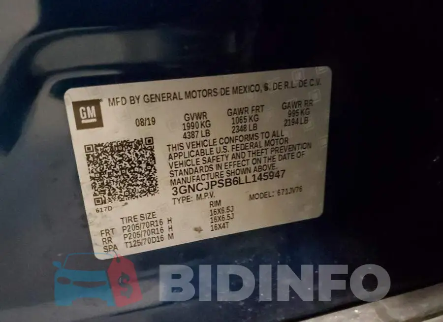 3GNCJPSB6LL145947 Photo# 12