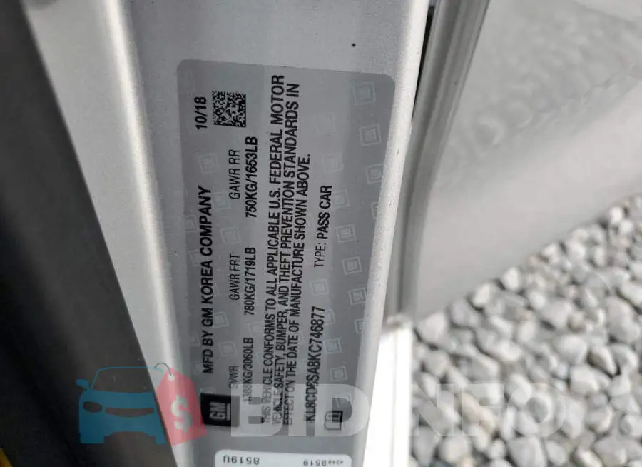 KL8CD6SA8KC746877 Photo# 10