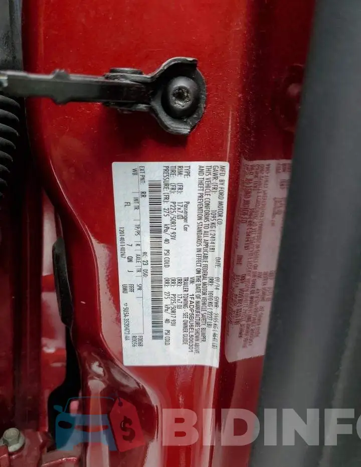1FADP5BU6EL500301 Photo# 12