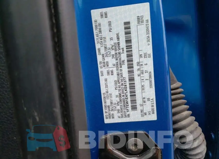 1FTEW1E47LKE81377 Photo# 10