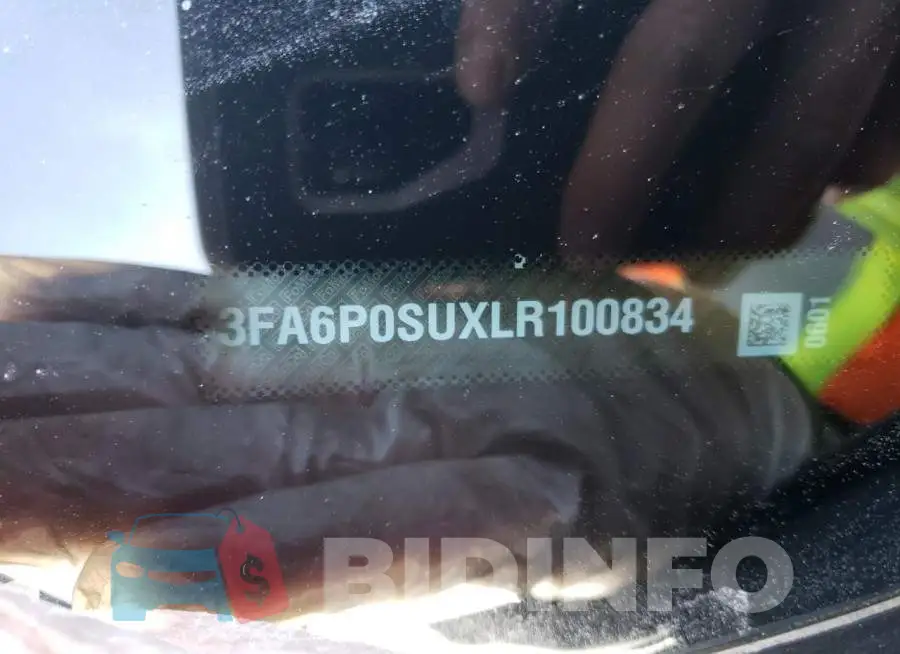 3FA6P0SUXLR100834 Photo# 13