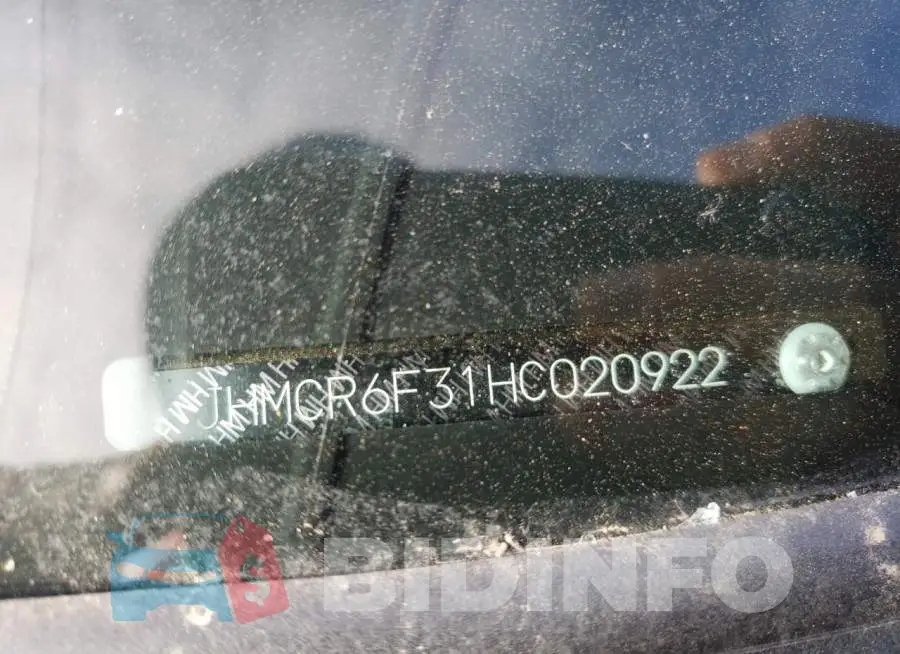 JHMCR6F31HC020922 Photo# 12
