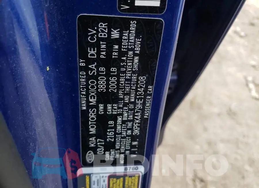 3KPFK4A79HE134208 Photo# 13