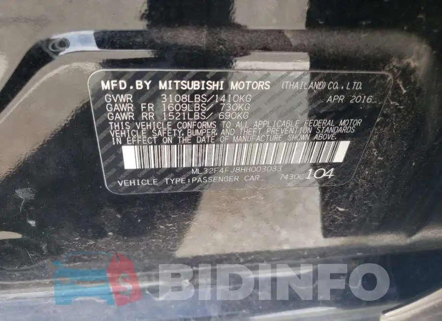 ML32F4FJ8HH003033 Photo# 12