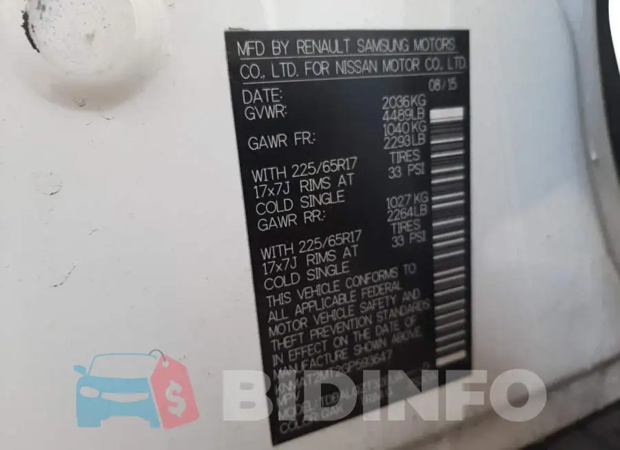 KNMAT2MT2GP593647 Photo# 13