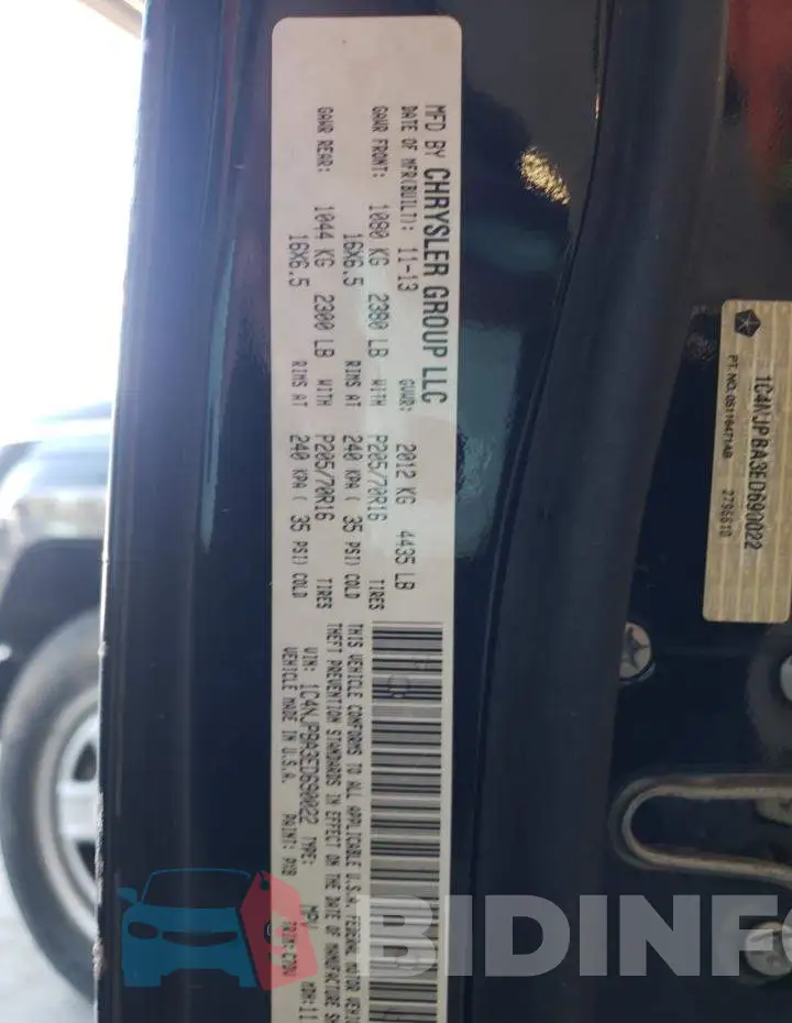 1C4NJPBA3ED690022 Photo# 13