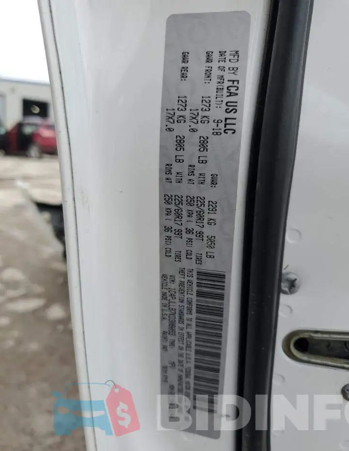 1C4PJLLB7KD308093 Photo# 13