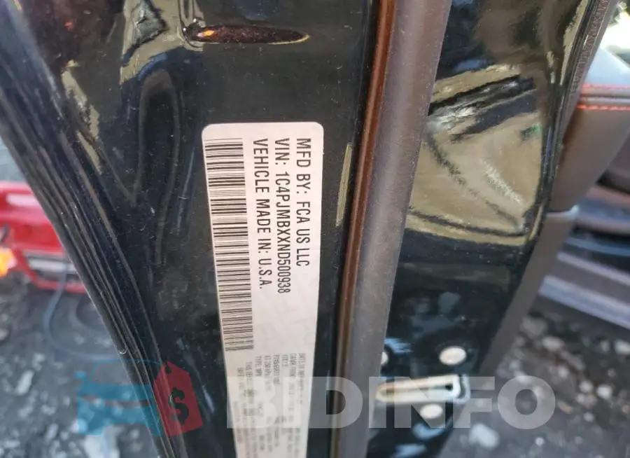 1C4PJMBXXND500938 Photo# 13
