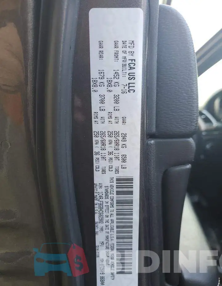 1C4RJFBG8HC602902 Photo# 13