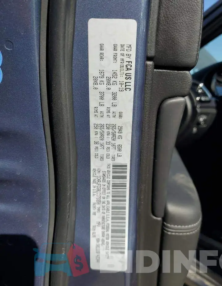 1C4RJFCG8LC173350 Photo# 13