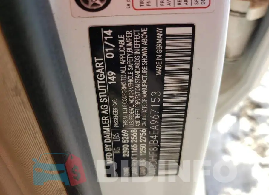 WDDHF8JB4EA967153 Photo# 12
