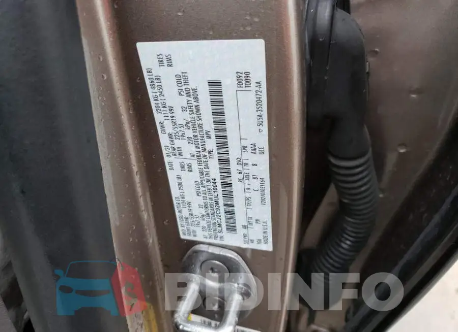 5LMCJ2C92MUL10044 Photo# 12